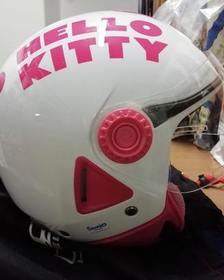 Casco moto per bambina