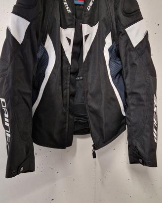 Giubbotto moto Dainese tg 52 e paraschiena