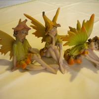 3 STATUETTE DI "CREATURE MAGICHE" PER I BIMBI