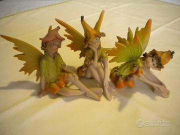 3 STATUETTE DI "CREATURE MAGICHE" PER I BIMBI