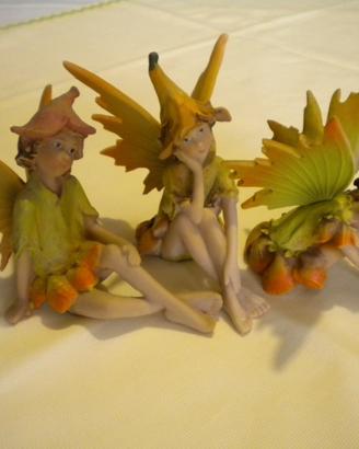 3 STATUETTE DI "CREATURE MAGICHE" PER I BIMBI