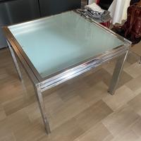Tavolo da pranzo allungabile in vetro