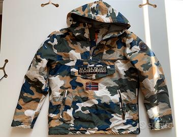 Napapijri Giacca Rainforest Camouflage, Taglia M
