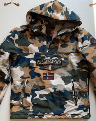 Napapijri Giacca Rainforest Camouflage, Taglia M