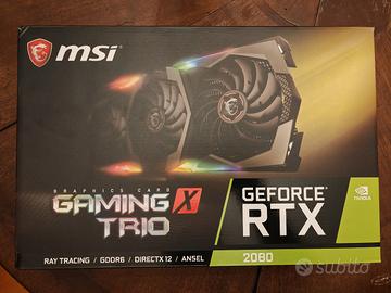 MSI GeForce RTX 2080 Gaming X Trio 8GB – Perfetta
