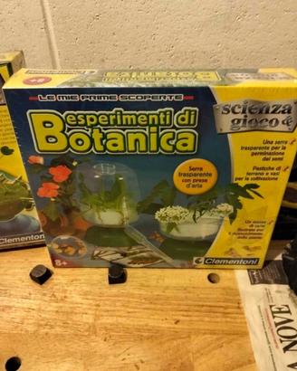 esperimenti di botanica clementoni