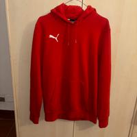Felpa con cappuccio Puma rossa 🔴