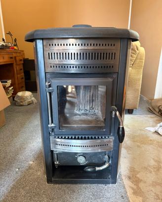 Stufa a legna Cola Eco Steel 6 kw