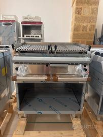 GRIGLIA  PIETRA LAVICA A GAS