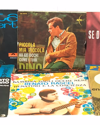 Dischi vinile 45 giri vintage