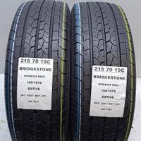 2 GOMME 215 70 15C BRIDGESTONE RIF3591