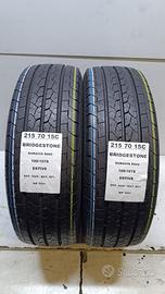 2 GOMME 215 70 15C BRIDGESTONE RIF3591