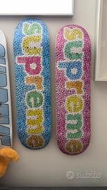 Coppia supreme deck candy hearths blue/pink