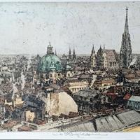 Luigi Kasimir- Veduta Di Vienna Con