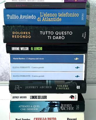 12 libri di varie edizioni
