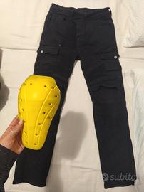 Jeans moto donna protezioni M