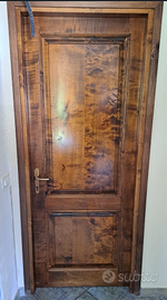 3 PORTE INTERNE IN LEGNO FINITURA NOCE