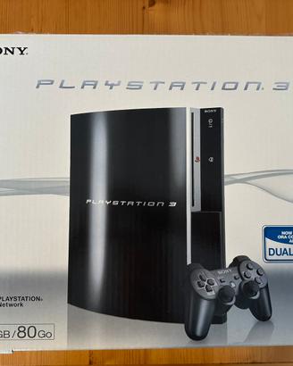 PS3 80GB FAT - Condizioni pari al nuovo Completa