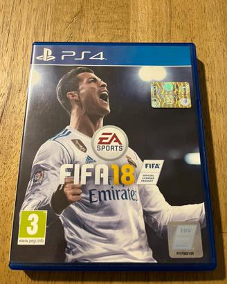 Gioco Fifa 18 PS4