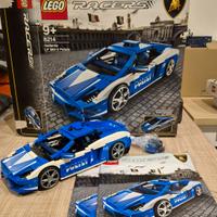 Lego racers  Lamborghini 8214 Gallardo polizia