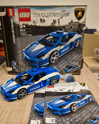 Lego racers  Lamborghini 8214 Gallardo polizia