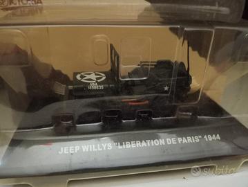 Jeep willys liberation de Paris 1944 1/43 WW2