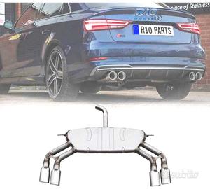 SILENZIATORE DI SCARICO AUDI A3 S LINE SEDAN 13-20