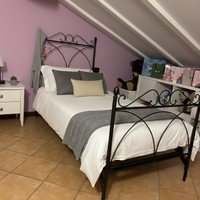 Letto Singolo stile Ferro Battuto