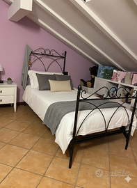Letto Singolo stile Ferro Battuto