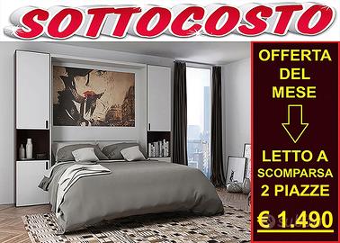 Letto a scomparsa Silvia 2p SOTTOCOSTO