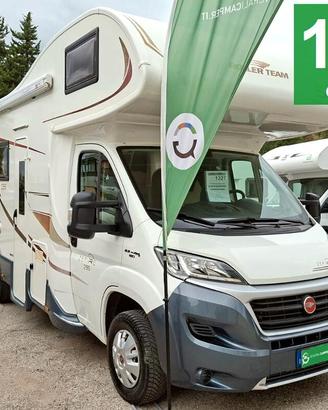 CAMPER ROLLER TEAM DUCATO MANSARDATO 6 POSTI DINET