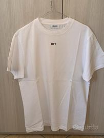 T-shirt Off-White bianca – Arrows