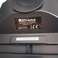 Xtreme Videogames Volante Racing con Pedaliera e C