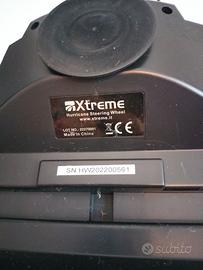 Xtreme Videogames Volante Racing con Pedaliera e C