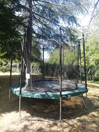 TRAMPOLINO ELASTICO DECATHLON 3 METRI DIAMETRO