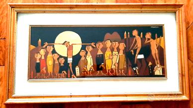 DIPINTO GIULIO SALVADORI - PITTORE MANTOVANO