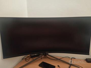 Monitor gaming 4k 144hz 34 pollici