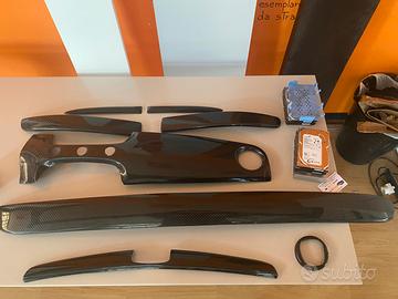 Cover fibra carbonio fiat 500 e punto Evo