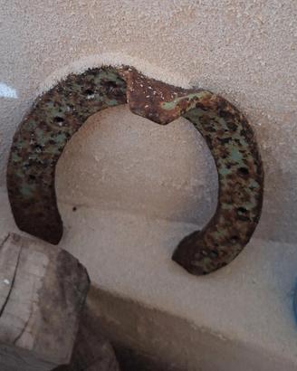 staffa di cavallo antica da collezione 
