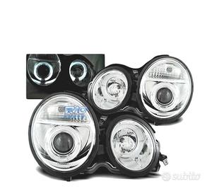 FARI OCCHI ANGEL MERCEDES W210 95-99 CROMATI