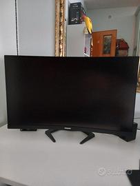 monitor philips 27", curvo, full HD, 165hz, 1ms 