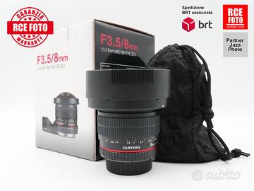 Samyang 8 F3.5 UMC Fish-eye CS II (Canon)