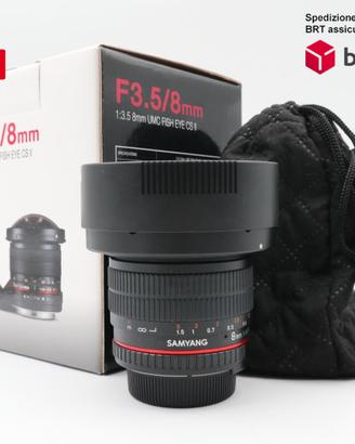 Samyang 8 F3.5 UMC Fish-eye CS II (Canon)