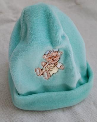 Berretto in ciniglia per neonato