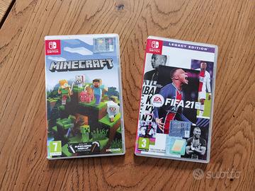 minecraft + fifa 21