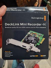 blackmagic design decklink mini monitor 4k