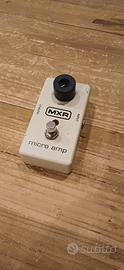 Pedale booster  MXR micro amp X CHITARRA