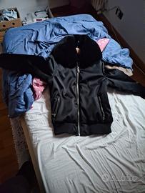 giubbotto in pelle guess 