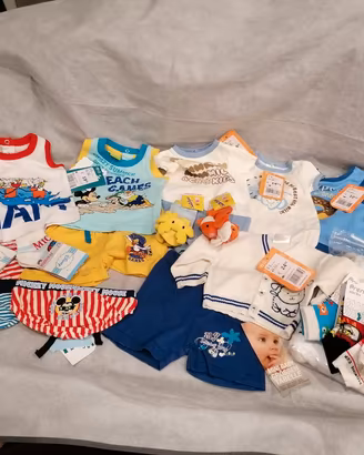 set vestitini bimbo 1-3 mesi PRENATAL