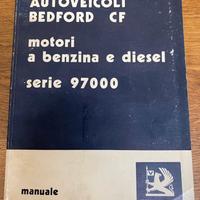 Libretto General Motors.    Bedford CF